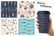 Tribal Vector Clipart. Boho set, a Decorative Illustration by Live line (Thumbnail 14 of 14)