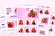 Girly Pink Heart Shopify Theme, a Shopify Template by PLANETSEL (Thumbnail 2 of 6)