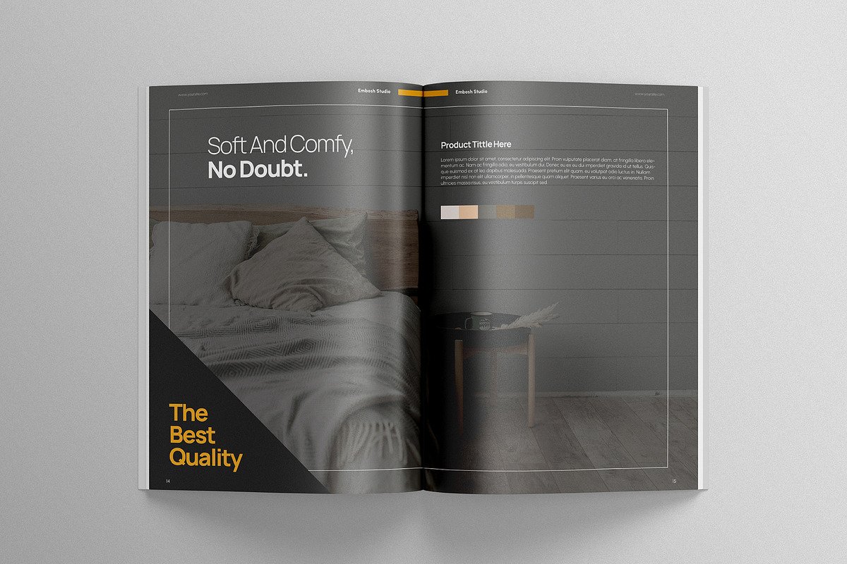 Design Interior Product Catalogue, a Magazine Template by VanillineGraph (Photo 5 of 8)