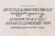 Chelsey Bobby, a Script Font by Gatype (Thumbnail 6 of 6)