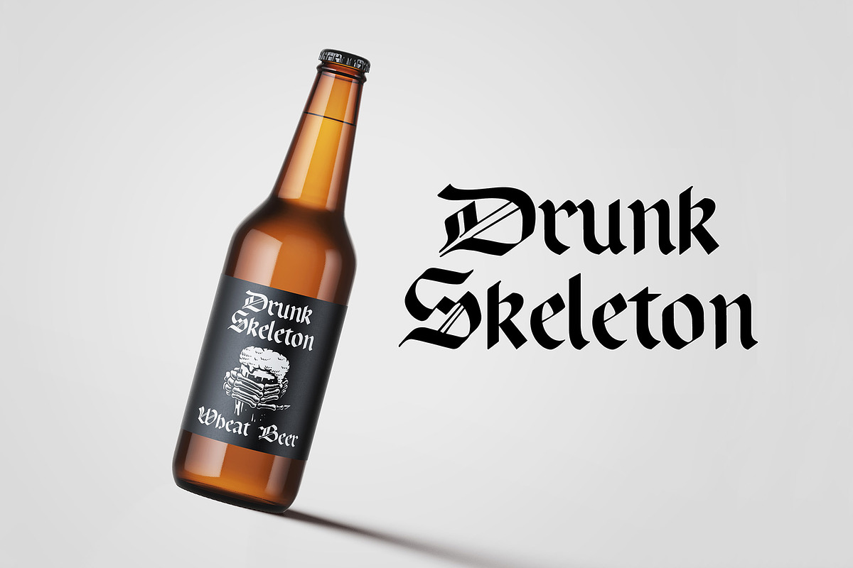 Blackletter Gothic Font Ronna preview 4