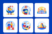 150 Travel Illustrations, a Transportation Illustration by Brickclay (Thumbnail 12 of 16)