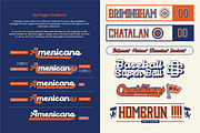 Bassball & Varsity fonts, a Script Font by panakota studio (Thumbnail 12 of 18)
