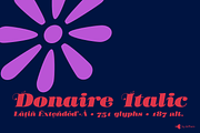 Donaire, Reg. & Italic, a Serif Font by deFharo (Thumbnail 8 of 10)