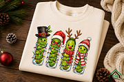 Funny Christmas Pickle Png, a Seasonal Illustration by Craft Nest (Thumbnail 5 of 5)