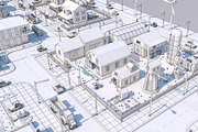 Low Poly City Town Pack, an Architecture 3D Model by multimedia4ds (Thumbnail 18 of 41)