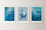 Various styles of abstract paintings, a Pattern Graphic by Muzi pear studio (Thumbnail 8 of 12)