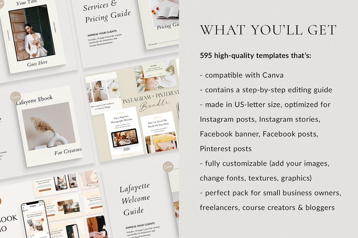 Cyber Monday Bundle | Canva, a Magazine Template by Ralony (Photo 2 of 6)