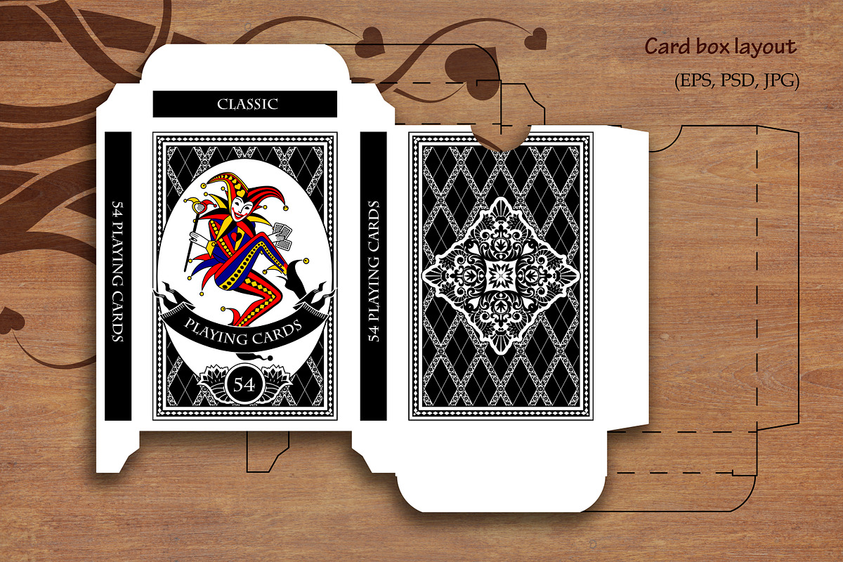 Playing cards original design, an Object Illustration by Retro Graphic Box (Photo 6 of 6)