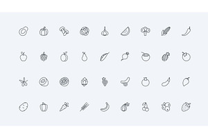 Internal human organs anatomy icons, a Food Illustration by Lemberg Vector