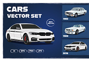 BMW cars 1983, 1988 and 2016 years, an Education Illustration by aliayas (Thumbnail 1 of 7)