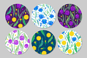 Wildflowers Pattern Collection, a Pattern Graphic by MarynArts (Thumbnail 5 of 7)
