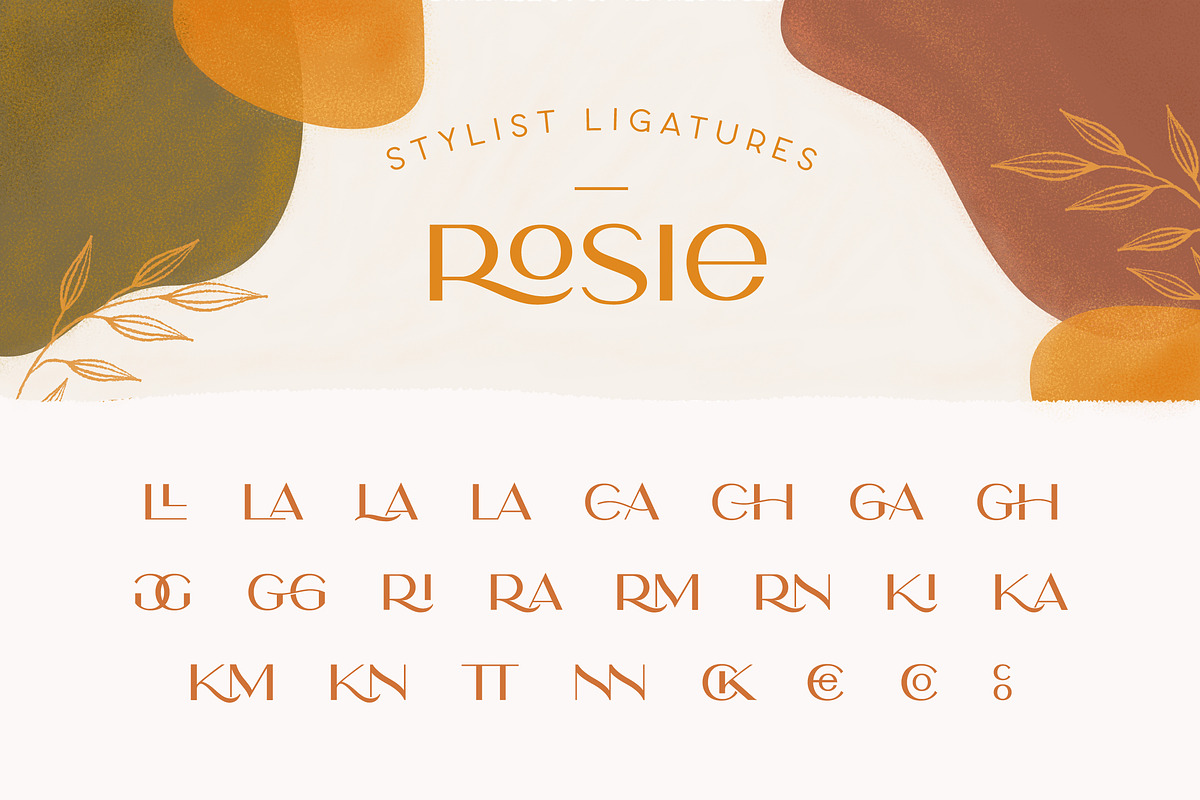 Rosie Sans - Gorgeous Typeface, a Sans Serif Font by Kaligra.co (Photo 31 of 44)