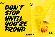 Scribles – A Brush Font, a Handwritten Font by overlaytemplates (Thumbnail 2 of 5)