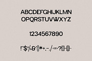 Sea & Shell - Vintage Sans Serif, a Sans Serif Font by Mikhail Kitsune (Thumbnail 7 of 8)