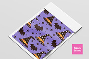 Hippie Halloween Patterns Collection, a Pattern Graphic by Yasmine Patterns (Thumbnail 5 of 8)