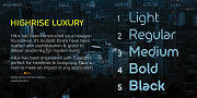 Hilux, a Sans Serif Font by HeadFirst (Thumbnail 6 of 13)