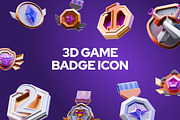 3D Game Badge Icon, an Object Graphic by Illustrava (Thumbnail 7 of 7)