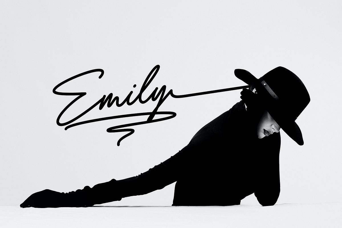 Yustine | Signature Script, a Script Font by Lemonthe (Photo 2 of 7)