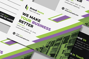 Business Better Postcard Layout