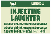 One Thousand font, a Font by weknow (Thumbnail 5 of 9)
