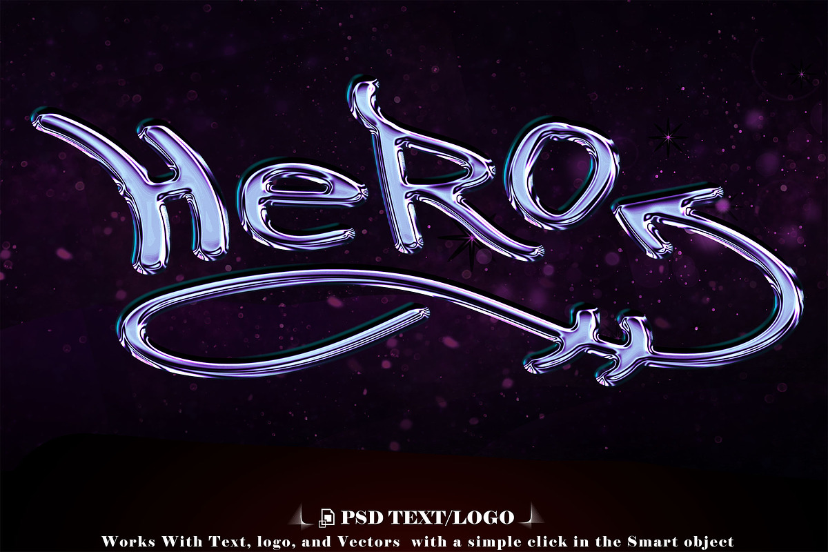 Glossy Surface 3D Text & Logo Styles, a Brushes & More by one-touch (Photo 1 of 2)