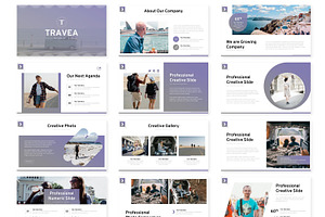 Travea - Google Slide Template