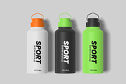 High Quality Sport Bottle Mockup, a Product Mockup by Graphicbars (Thumbnail 5 of 6)