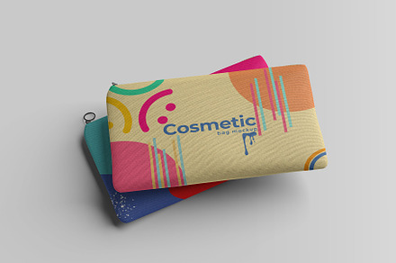 Cosmetic Bag Mockup, a Household Mockup by hokagata