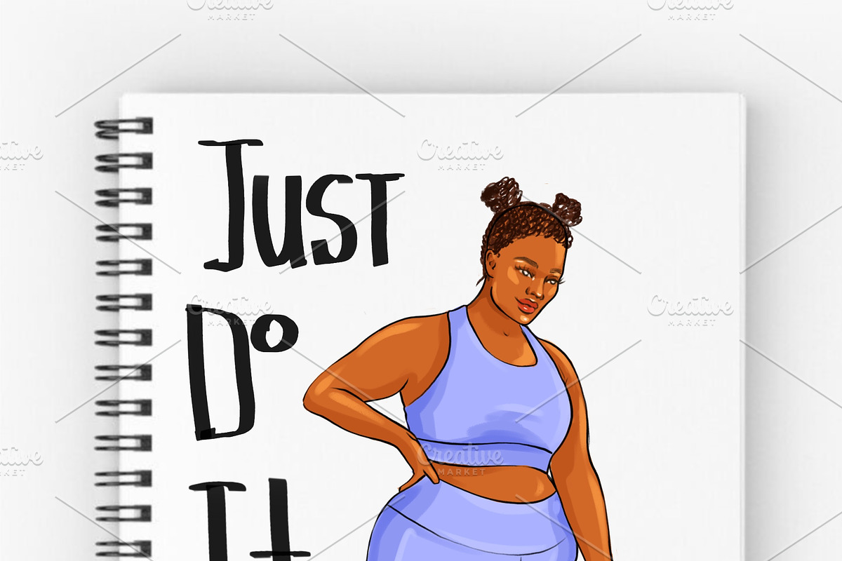 15 Plus Size Female Body Procreate, a Brush Add-On by Procreate Market (Photo 4 of 4)