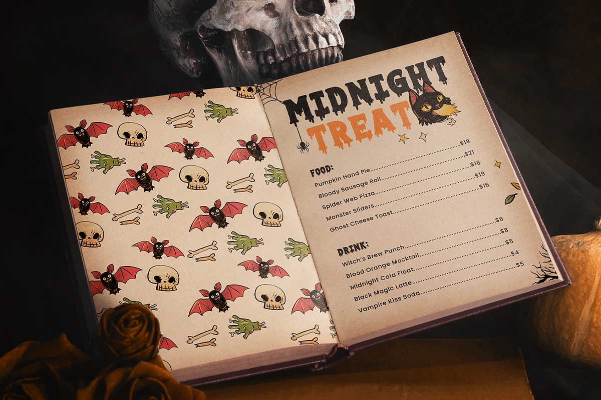Halloween Screams - Halloween Font, a Handwritten Font by Umitype (Photo 5 of 8)