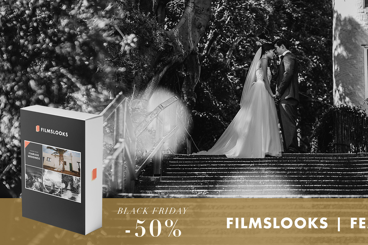 FILMSLOOKS | FEARLESS WEDDINGS, an Action Add-On by FILMSLOOKS CO. (Photo 3 of 9)