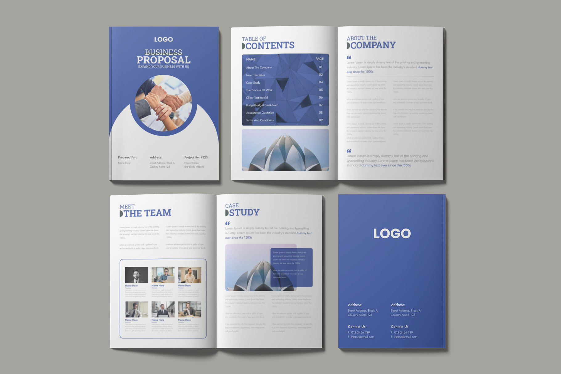 A4 Creative Business Proposal Layout, a Brochure Template by Kazi Hossain