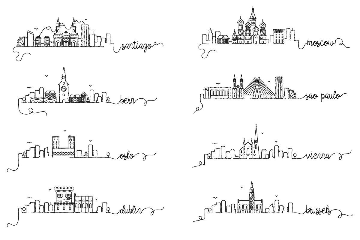 140 - Signature Skylines, an Outline Icon by Kursat Unsal (Photo 8 of 20)