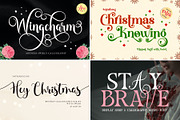 Christmas Font Bundle, a Serif Font by Airotype (Thumbnail 3 of 4)