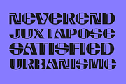 Gramion; Experimental Display Font, a Sans Serif Font by Eko Bimantara (Thumbnail 5 of 6)