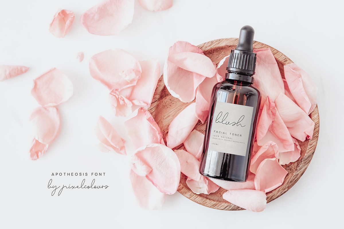 Script Font Apotheosis, a Script Font by pixelcolours (Photo 2 of 15)
