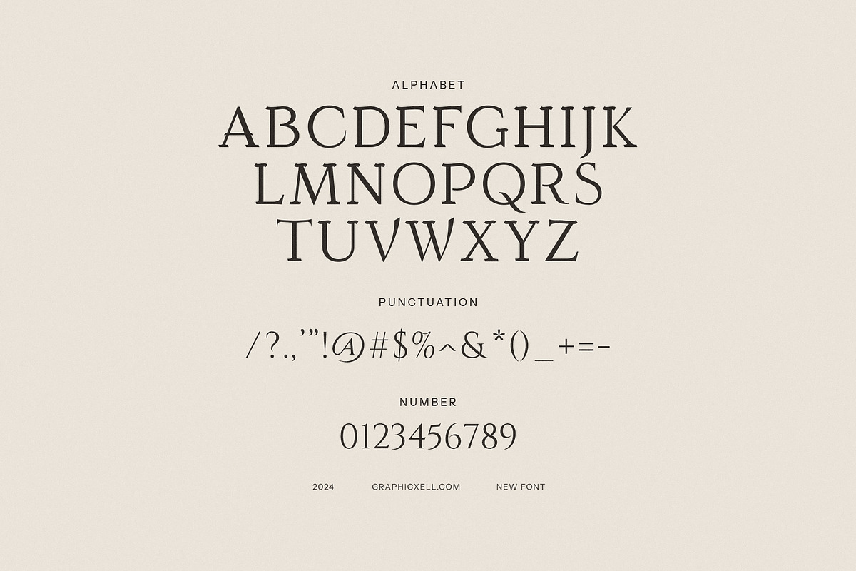 Rivald - Elegant Serif Font, a Serif Font by Graphicxell (Photo 8 of 8)