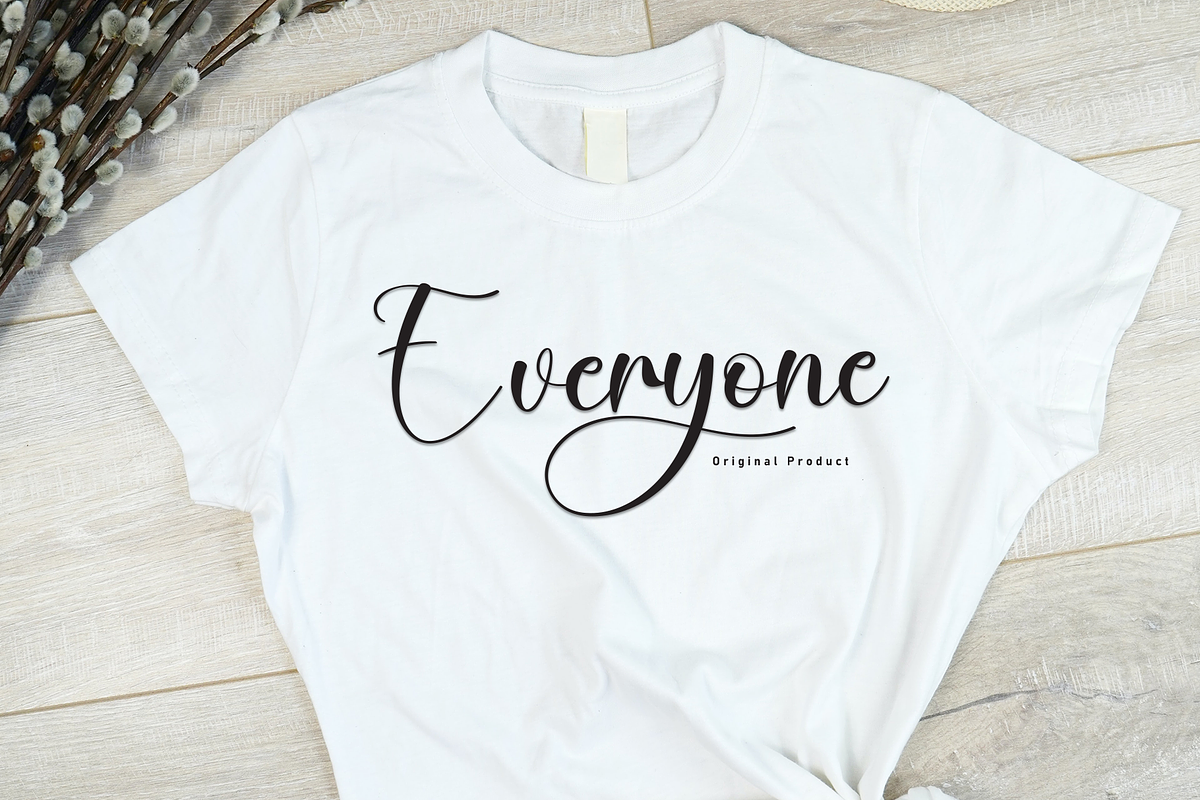 Bargain | Script Font, a Handwritten Font by Scratchones (Photo 4 of 9)