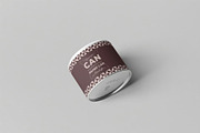 Paper Can Mock-up, a Cups & Container Mockup by zippypixelstudio (Thumbnail 3 of 14)
