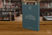 3D Book Mockup for Adobe Dimension, a Books & Magazine Mockup by Silver Moon Design School (Thumbnail 3 of 3)