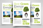 Solar Energy Psd Flyer Templates, a Flyer Template by Psd Templates (Thumbnail 1 of 3)