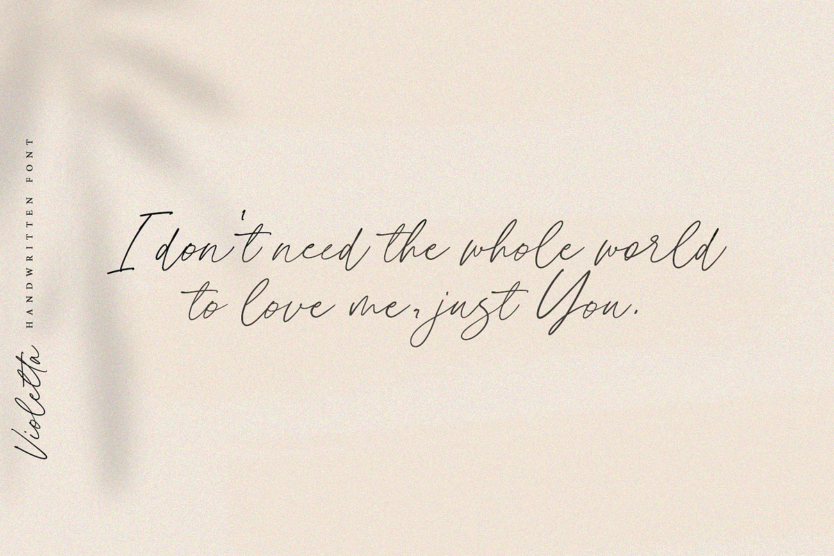 Sale 20% Violetta // Classy Font, a Script Font by Anatadesign (Photo 10 of 20)