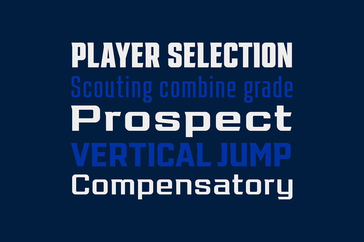 Redzone Display – Regular, a Font by VarsityType® (Photo 5 of 10)