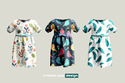 Kids dress mockup, an Advertising Mockup by PudraART (Thumbnail 4 of 6)