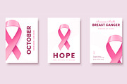Breast Cancer | Awareness Month Set, a Background Graphic by wowomnom (Thumbnail 3 of 3)