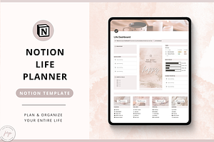 Notion Life Planner Template