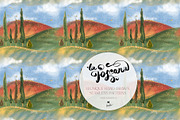 Tuscany Tiles Wine Seamless Patterns, a Pattern Graphic by KaramfilaS (Thumbnail 6 of 18)