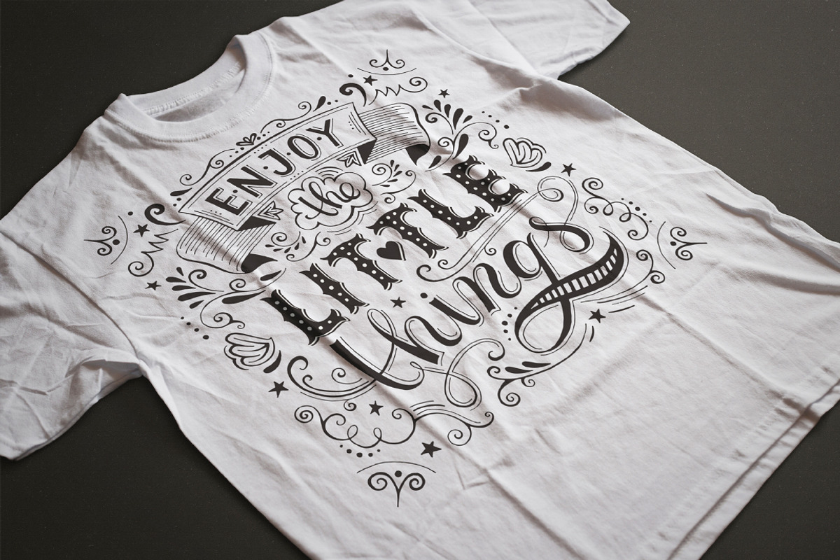 8 hand drawn quotes, an Illustration by piyacler (Photo 6 of 6)