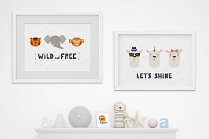 Cute Baby Animals Nursery Creator